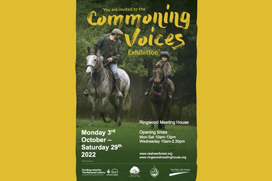 Ringwood Meeting House - Commoning Voices exhibition